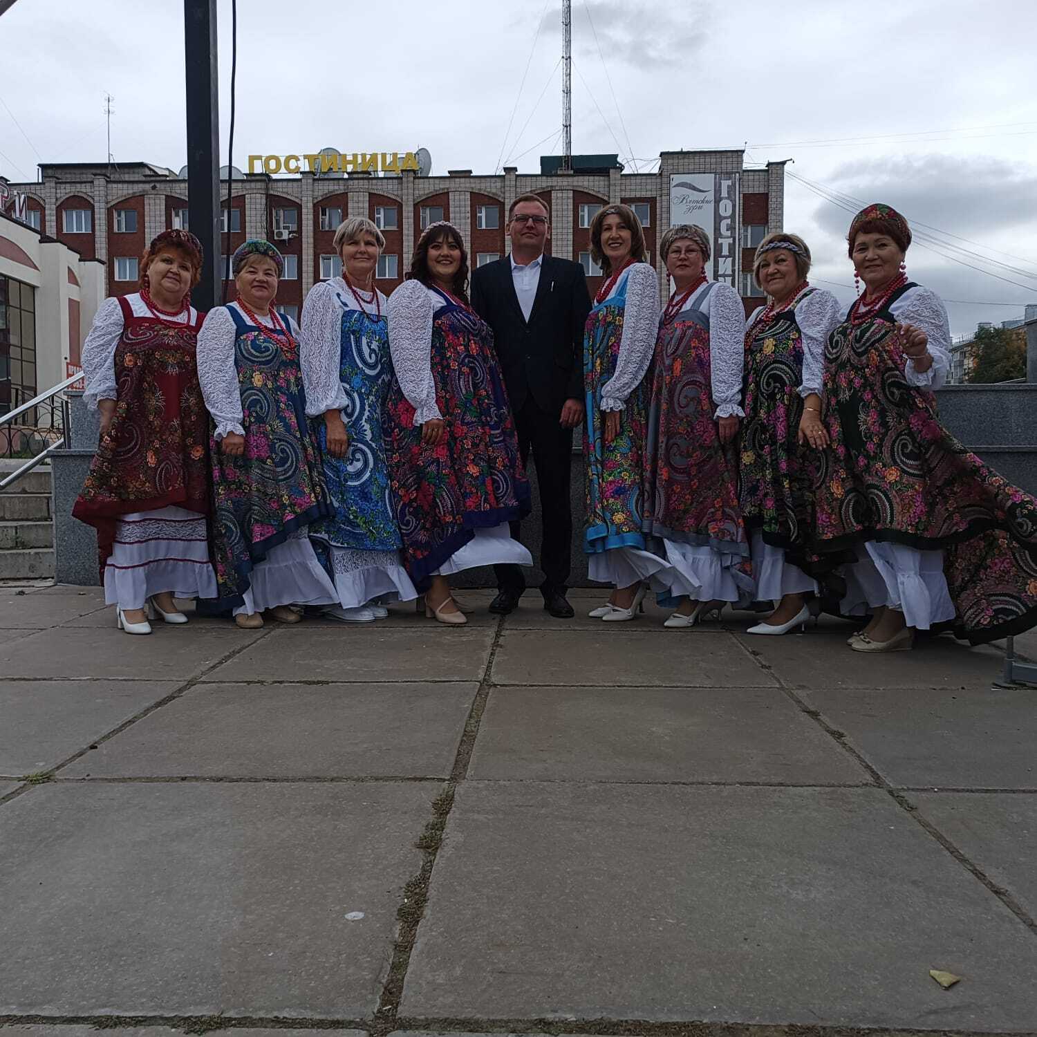 На площади им. Ф.И. Трещева прошел праздник урожая..