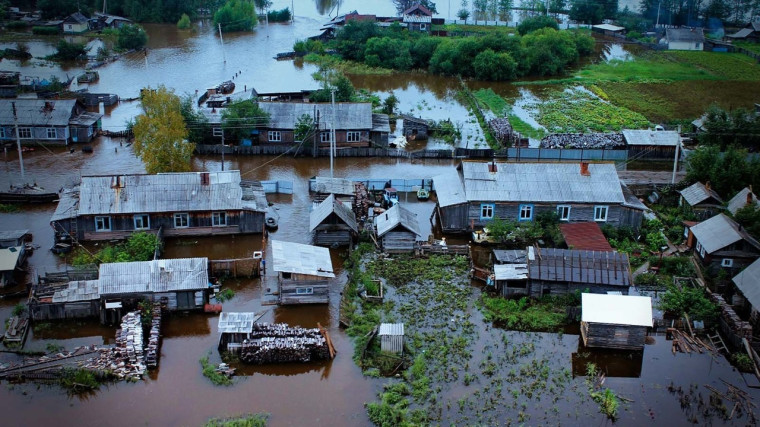 Памятка населению во время половодья.